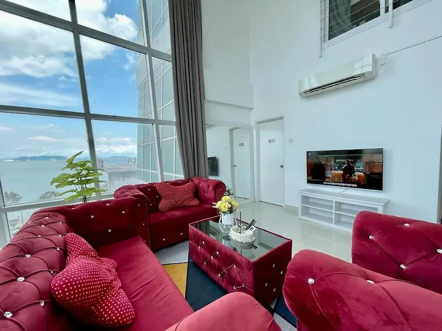 公寓 Duplex Loft Maritime Suites Georgetown Karpal Singh Drive Sea City View