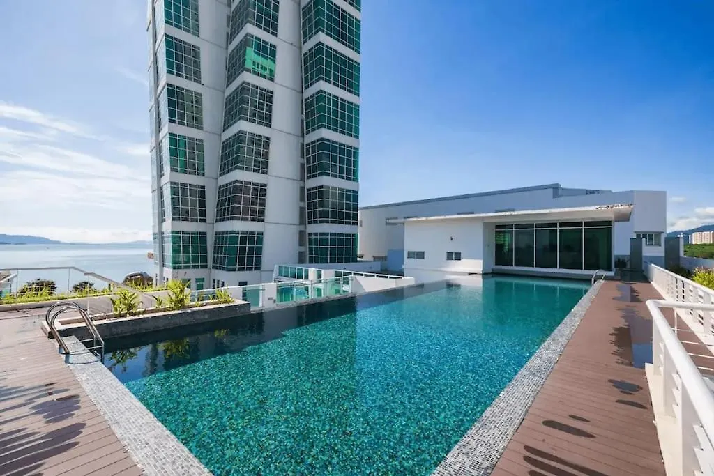 Duplex Loft Maritime Suites Georgetown Karpal Singh Drive Sea City View 0*, 乔治敦 马来西亚