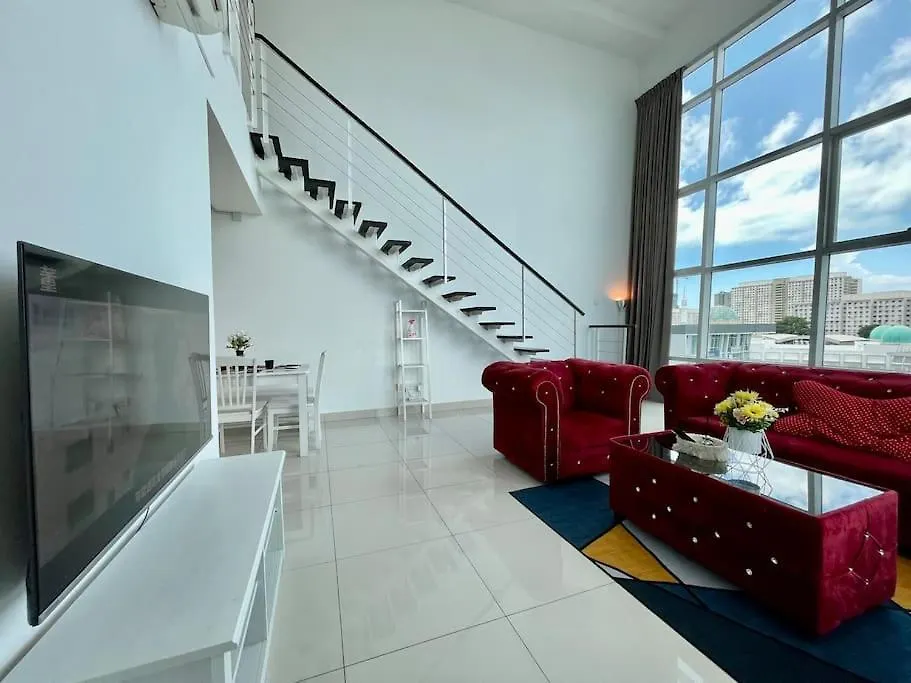 Duplex Loft Maritime Suites Georgetown Karpal Singh Drive Sea City View 公寓
